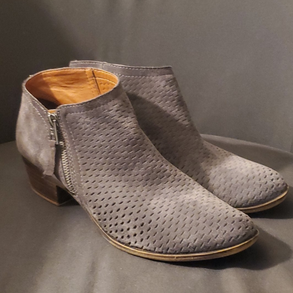 Grey Lucky Brand booties